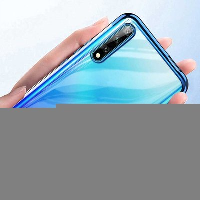 Microsonic Huawei Y8P Kılıf Skyfall Transparent Clear Rose Gold