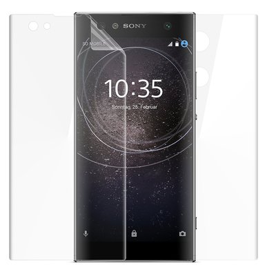 Microsonic Sony Xperia XA2 Ultra Ekran Koruyucu Film Seti - Ön ve Arka