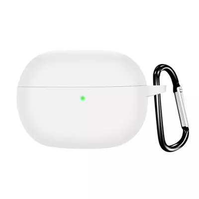 Microsonic Xiaomi Redmi Buds 6 Pro Kılıf Askılı Mat Silikon Beyaz