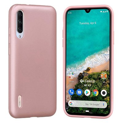 CaseUp Xiaomi Mi A3 Kılıf Matte Surface Rose Gold