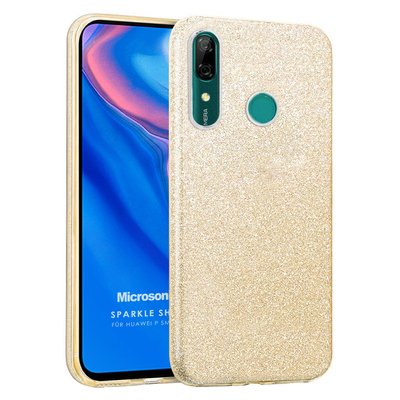 Microsonic Huawei P smart Z Kılıf Sparkle Shiny Gold