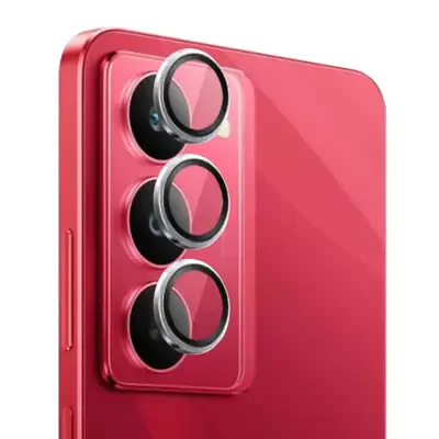 Microsonic Realme 14X 5G Tekli Kamera Lens Koruma Camı Gümüş