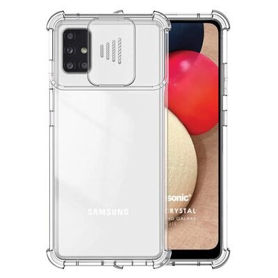 Microsonic Samsung Galaxy M31S Kılıf Chill Crystal Şeffaf