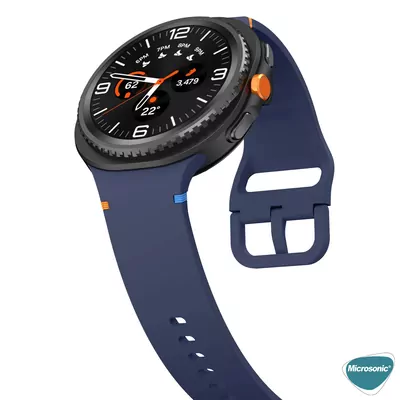 Microsonic Samsung Galaxy Watch Ultra Kordon ProMotion Sport Lacivert