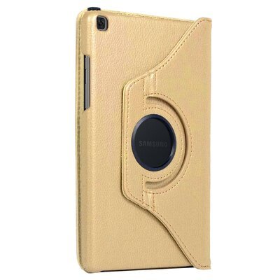 Microsonic Samsung Galaxy Tab A T290 360 Stand Dönerli Kılıf Gold