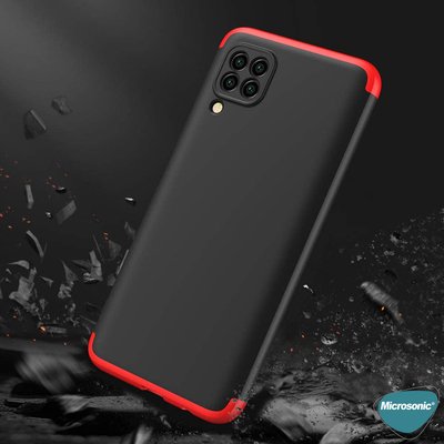 Microsonic Huawei P40 Lite Kılıf Double Dip 360 Protective AYS Mavi