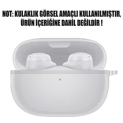 Microsonic Xiaomi Redmi Buds 6 Pro Kılıf Transparent Clear Soft Şeffaf