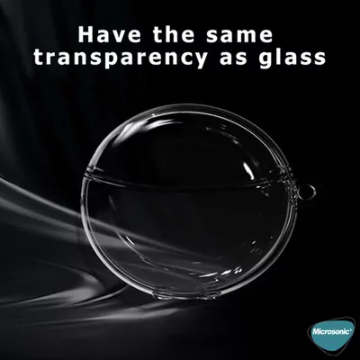 Microsonic Xiaomi Redmi Buds 6 Pro Kılıf Transparent Clear Soft Şeffaf