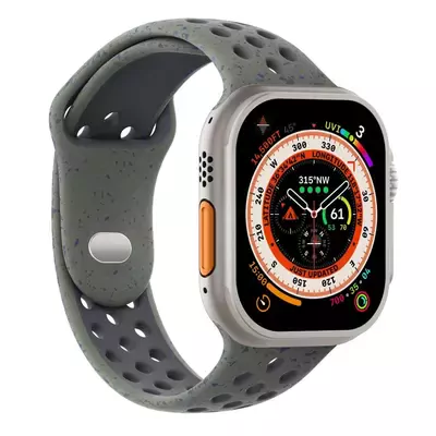Microsonic Apple Watch Series 11 42mm Kordon Flame Circle Yeşil