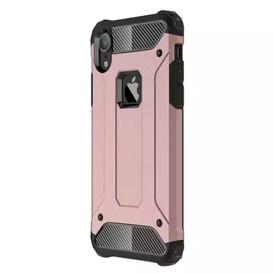 Microsonic Apple iPhone XR (6.1'') Kılıf Rugged Armor Rose Gold