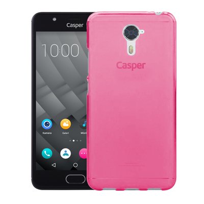 Microsonic Casper Via M2 Kılıf Transparent Soft Pembe