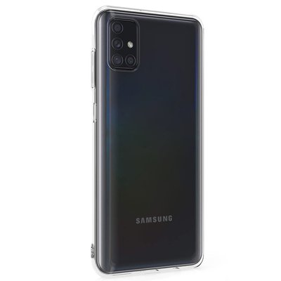 Microsonic Samsung Galaxy M31s Kılıf Transparent Soft Şeffaf