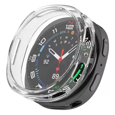 Microsonic Samsung Galaxy Watch 8 40mm Kılıf Ekranı Tam Kaplayan 360 Full Round Soft Silicone Şeffaf
