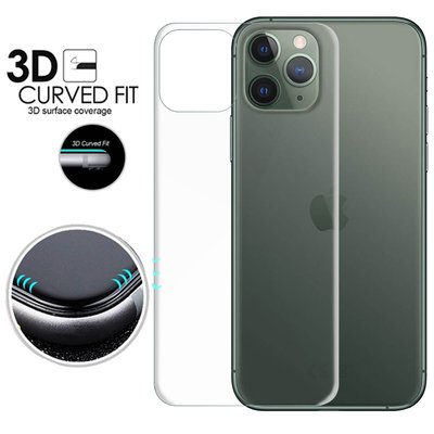 Microsonic Apple iPhone 11 Pro Kavisli Ekran Koruyucu Film Seti - Ön ve Arka