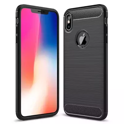 Microsonic Apple iPhone XS Max (6.5'') Kılıf Room Silikon Siyah