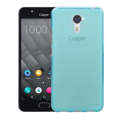 Microsonic Casper Via M2 Kılıf Transparent Soft Mavi