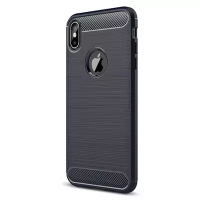 Microsonic Apple iPhone XS Max (6.5'') Kılıf Room Silikon Lacivert