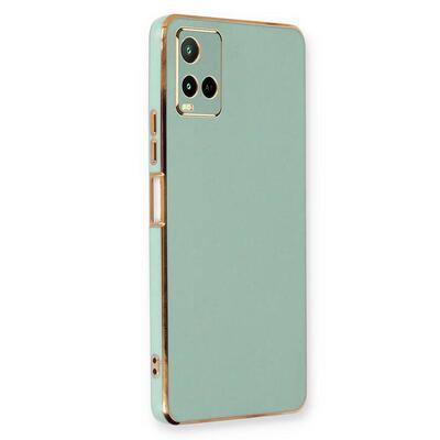 Microsonic Vivo Y21 Kılıf Olive Plated Yeşil