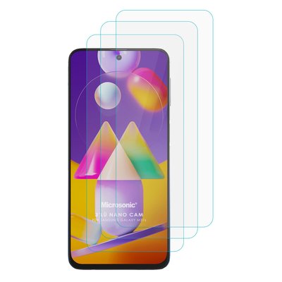 Microsonic Samsung Galaxy M31s Nano Ekran Koruyucu (3'lü Paket)