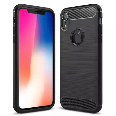 Microsonic Apple iPhone XR (6.1'') Kılıf Room Silikon Siyah