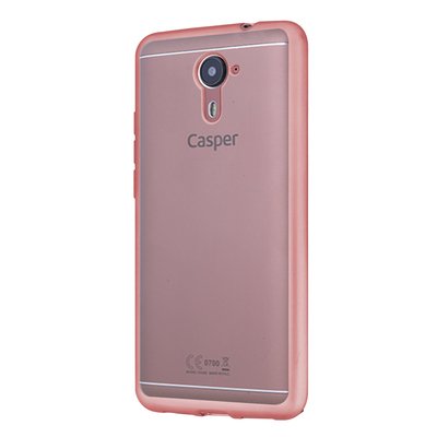 Microsonic Casper Via M2 Kılıf Skyfall Transparent Clear Rose Gold