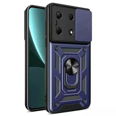 Microsonic Infinix Note 30 VIP Kılıf Impact Resistant Lacivert