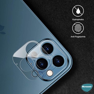 Microsonic Apple iPhone 13 Pro Max Kamera Lens Koruma Camı