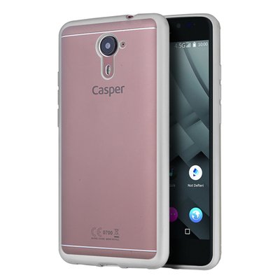 Microsonic Casper Via M2 Kılıf Skyfall Transparent Clear Gümüş