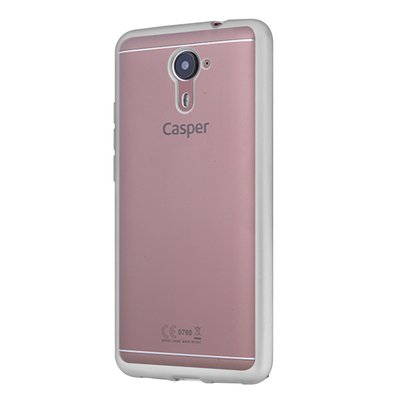 Microsonic Casper Via M2 Kılıf Skyfall Transparent Clear Gümüş