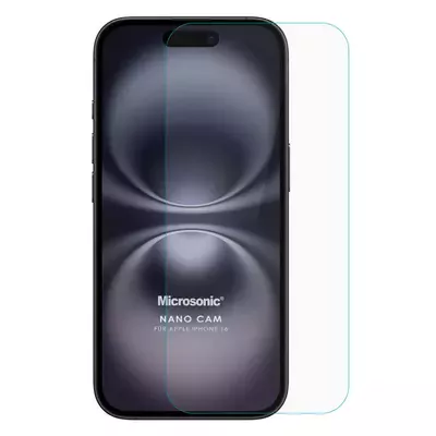 Microsonic Apple iPhone 16 Nano Glass Cam Ekran Koruyucu