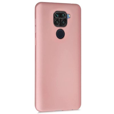 CaseUp Xiaomi Redmi Note 9 Kılıf Matte Surface Rose Gold