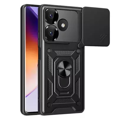 Microsonic Realme Note 60 Kılıf Impact Resistant Siyah