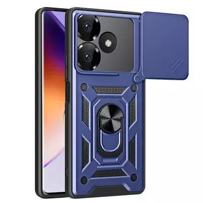 Microsonic Realme Note 60 Kılıf Impact Resistant Lacivert