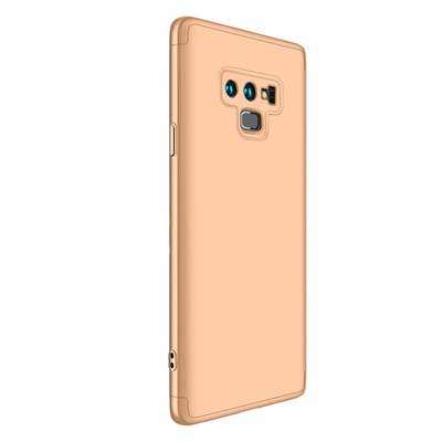 Microsonic Samsung Galaxy Note 9 Kılıf Double Dip 360 Protective AYS Gold