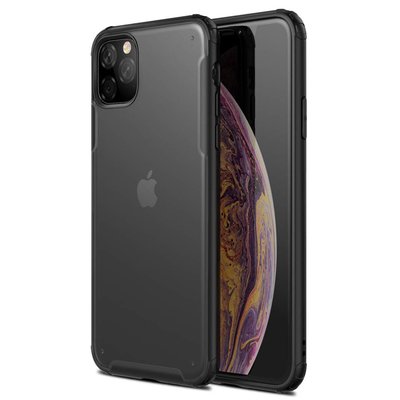 Microsonic Apple iPhone 11 Pro Kılıf Frosted Frame Siyah