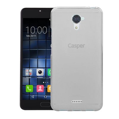 Microsonic Casper Via E2 Kılıf Transparent Soft Beyaz