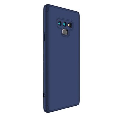 Microsonic Samsung Galaxy Note 9 Kılıf Double Dip 360 Protective AYS Lacivert