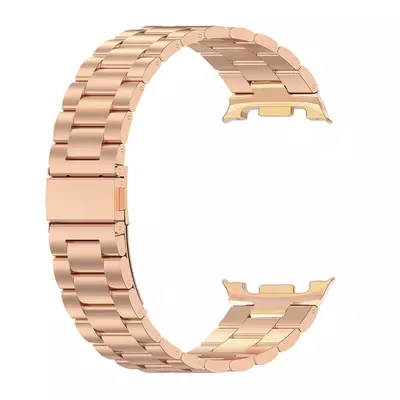 Microsonic Samsung Galaxy Watch 8 44mm Metal Stainless Steel Kordon Rose Gold