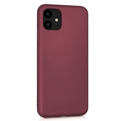 Microsonic Apple iPhone 11 Kılıf Matte Silicone Mor