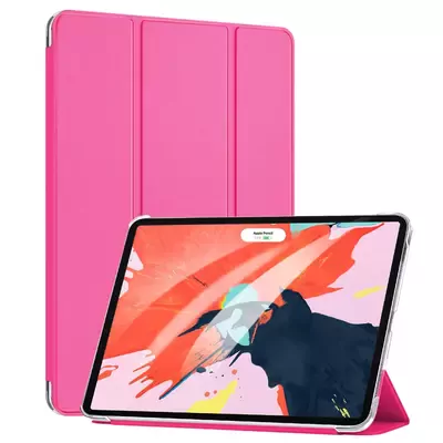 Microsonic Apple iPad Pro 11'' 2020 2. Nesil Kılıf (A2228-A2068-A2230) Smart Case ve Arka Kapak Pembe