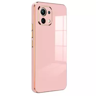 Microsonic Xiaomi Mi 11 Kılıf Olive Plated Pembe