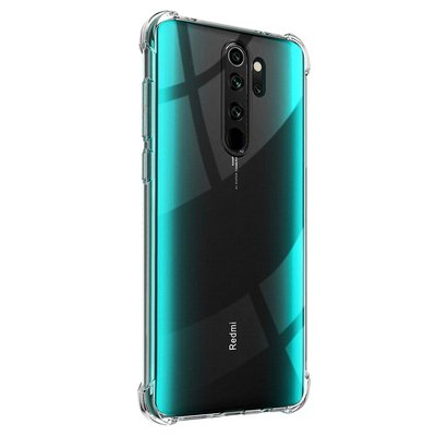 Microsonic Xiaomi Redmi Note 8 Pro Kılıf Anti Shock Silikon Şeffaf