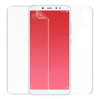 Microsonic Xiaomi Redmi S2 Kavisli Ekran Koruyucu Film Seti - Ön ve Arka