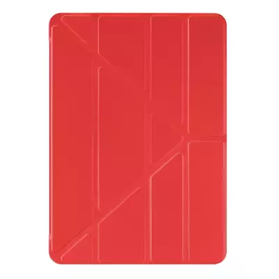 Microsonic Apple iPad Pro 12.9'' 2021 5. Nesil Kılıf (A2378-A2461-A2379-A2462) Origami Pencil Kırmızı