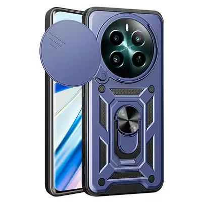 Microsonic Realme 12 4G Kılıf Impact Resistant Lacivert
