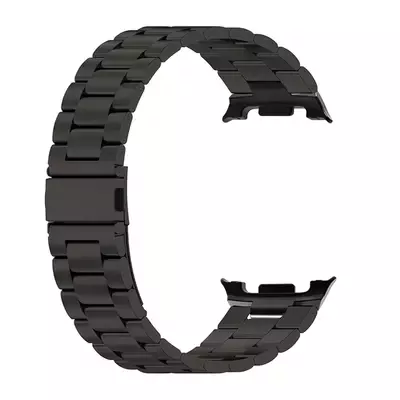 Microsonic Samsung Galaxy Watch 8 40mm Metal Stainless Steel Kordon Siyah