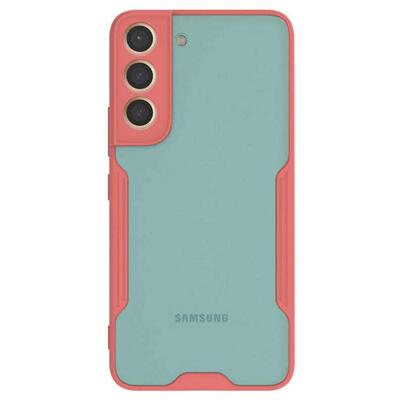 Microsonic Samsung Galaxy S22 Kılıf Paradise Glow Pembe