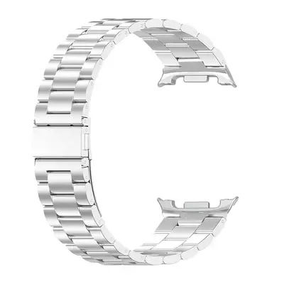 Microsonic Samsung Galaxy Watch 8 40mm Metal Stainless Steel Kordon Gümüş