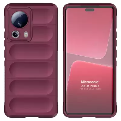 Microsonic Xiaomi Mi 13 Lite Kılıf Oslo Prime Bordo