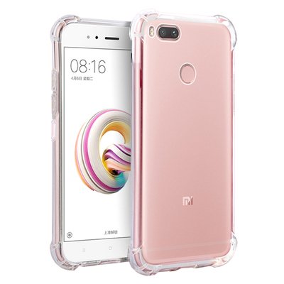 Microsonic Xiaomi Mi 5X Kılıf Anti Shock Silikon Şeffaf